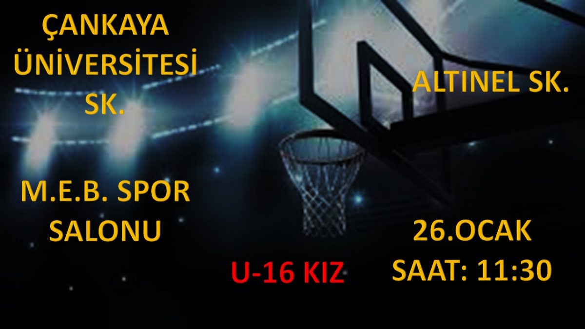 Ankaya N Vers Tes Sk Altinel Sk U Kiz Basketbol Ma Sonucu